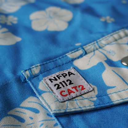 WoahBros Blue Hawaiian FR Shirt