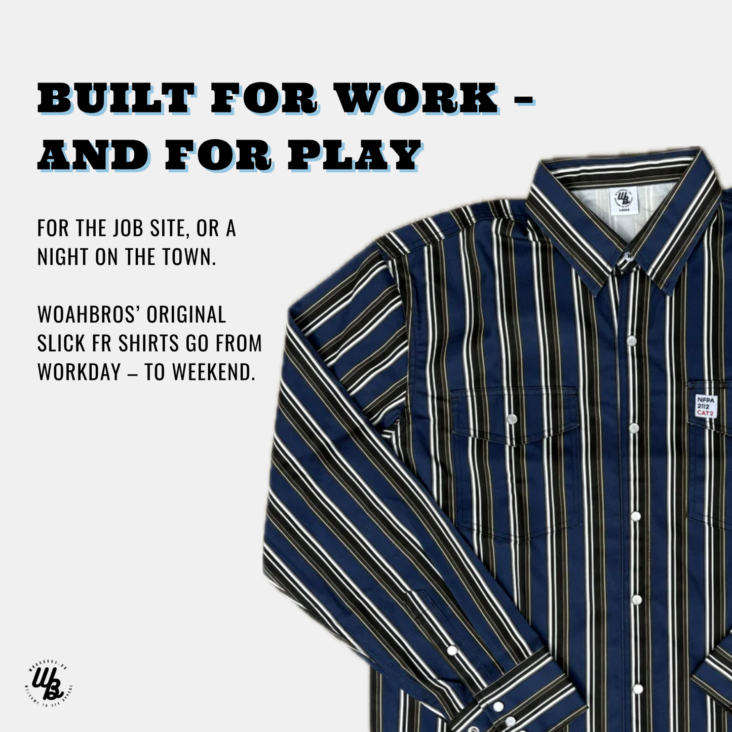Shrub-Puncher Blue/Black FR Shirt