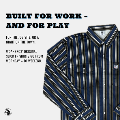 Shrub-Puncher Blue/Black FR Shirt