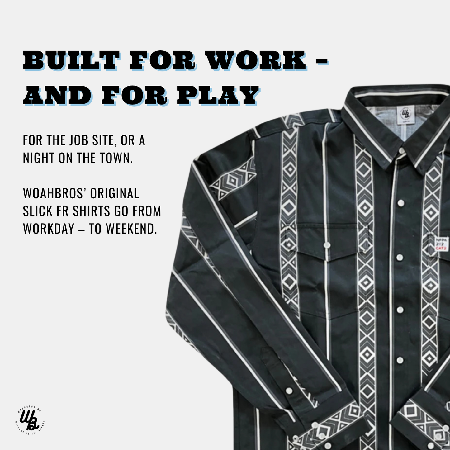 WoahBros OG Black FR Shirt