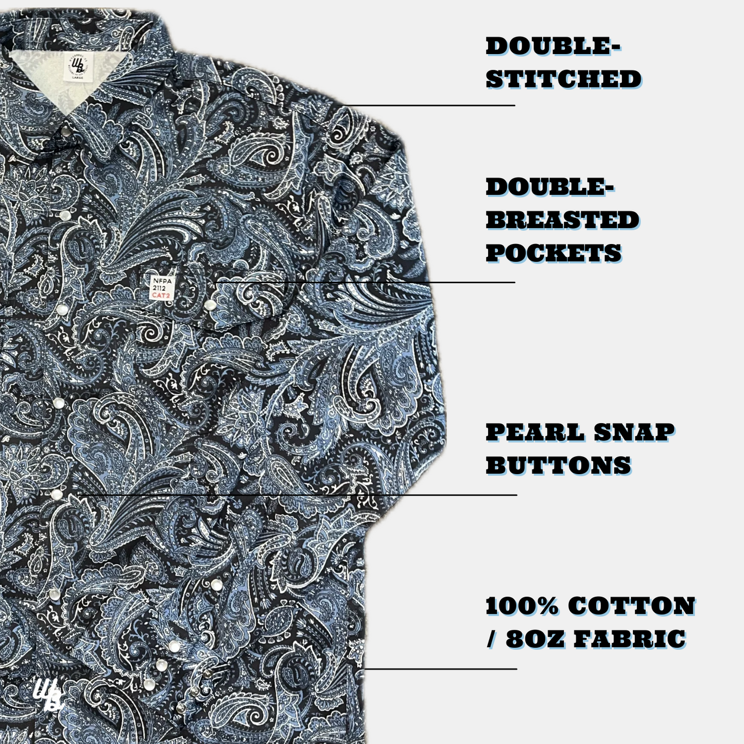 WoahBros Paisley FR Shirt