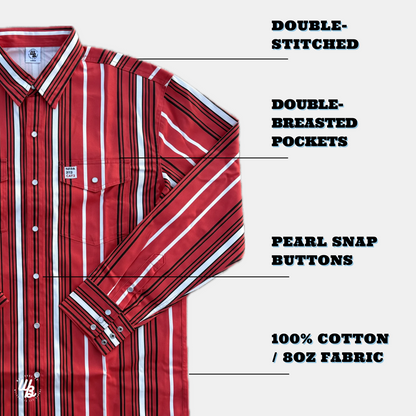 WoahBros Shrub-Puncher Red FR Shirt