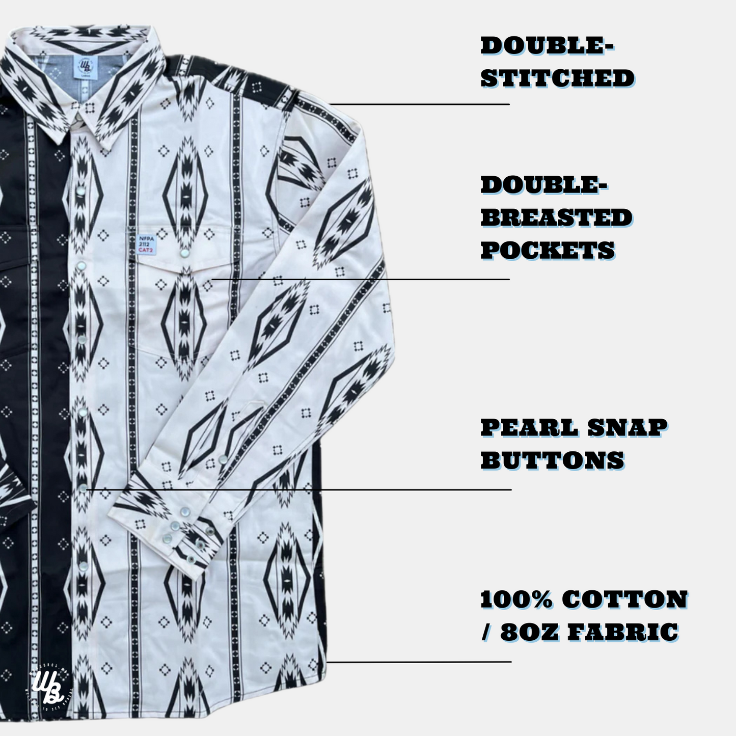 WoahBros Two-Tone FR Shirt