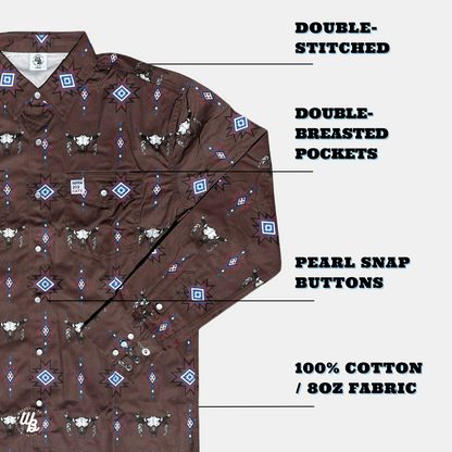 WoahBros Brown Cow FR Shirt