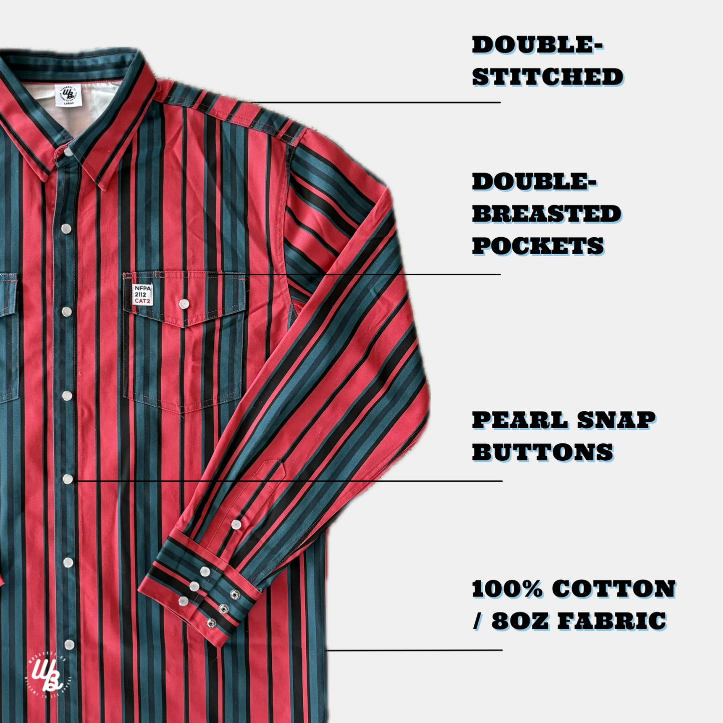 WoahBros Shrub-Puncher Pink FR Shirt
