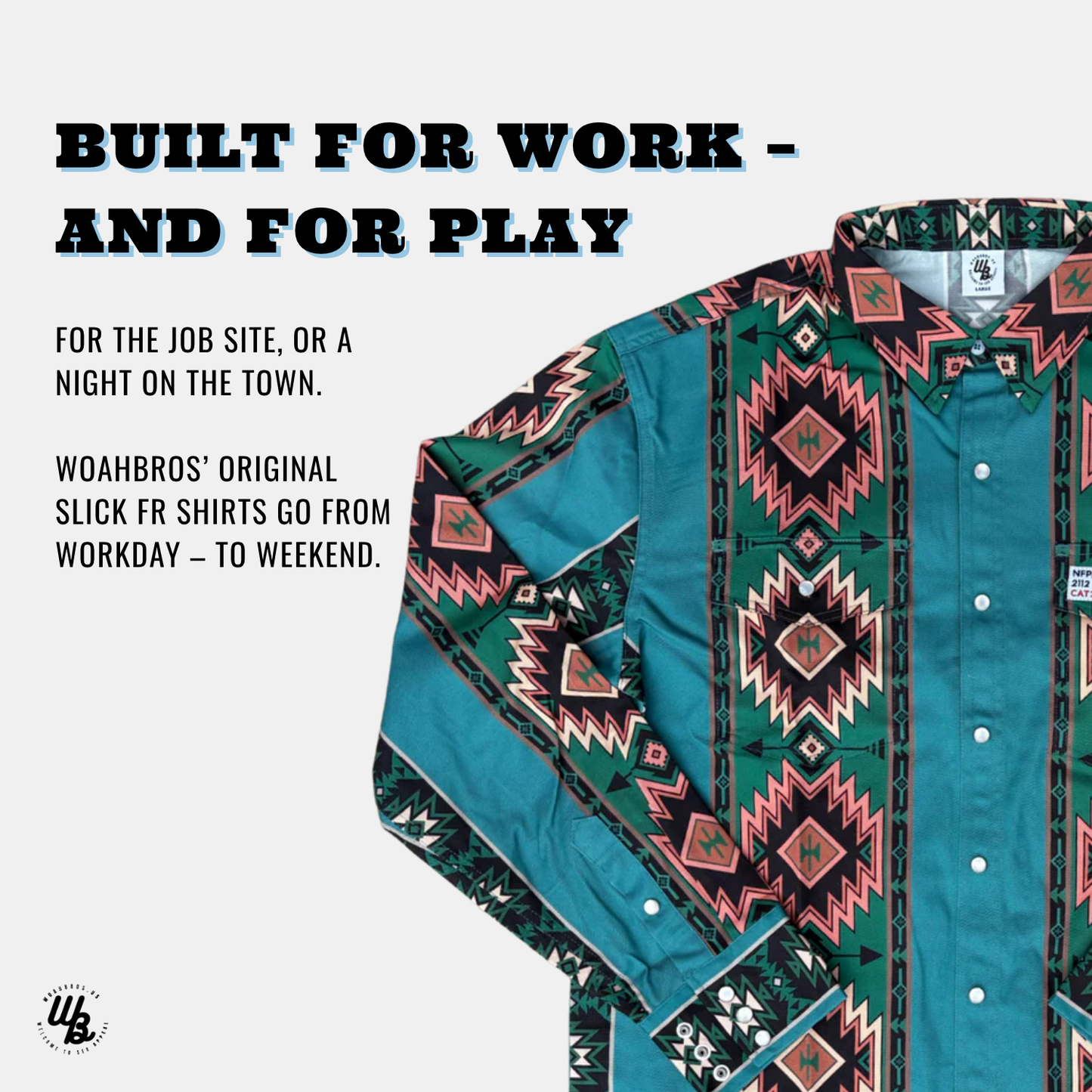 WoahBros Turquoise FR Shirt