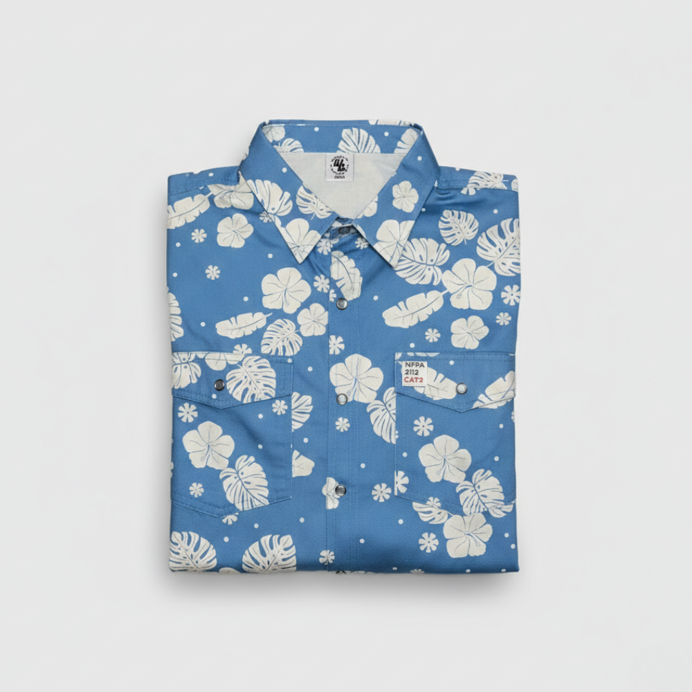 WoahBros Blue Hawaiian FR Shirt