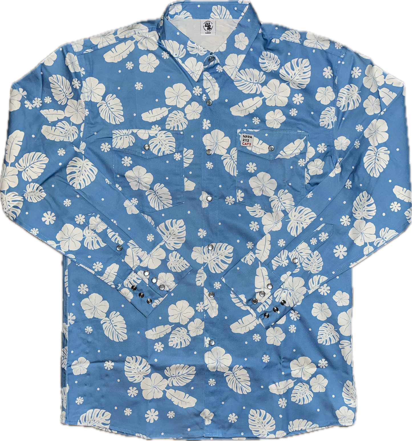 WoahBros Blue Hawaiian FR Shirt