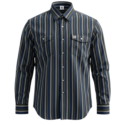 Shrub-Puncher Blue/Black FR Shirt